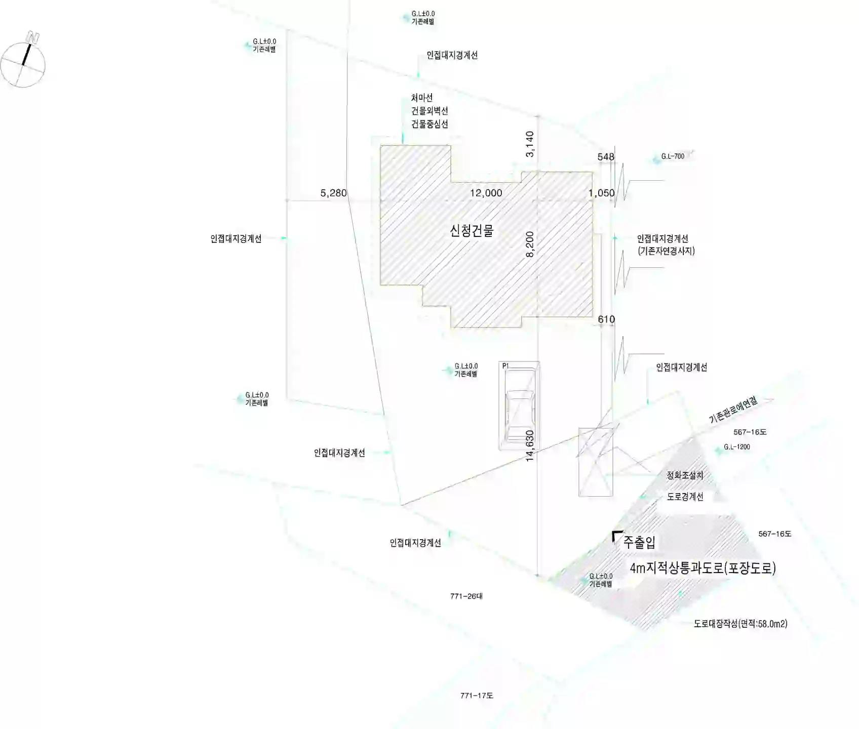 오가리 567-19 배치도 이미지